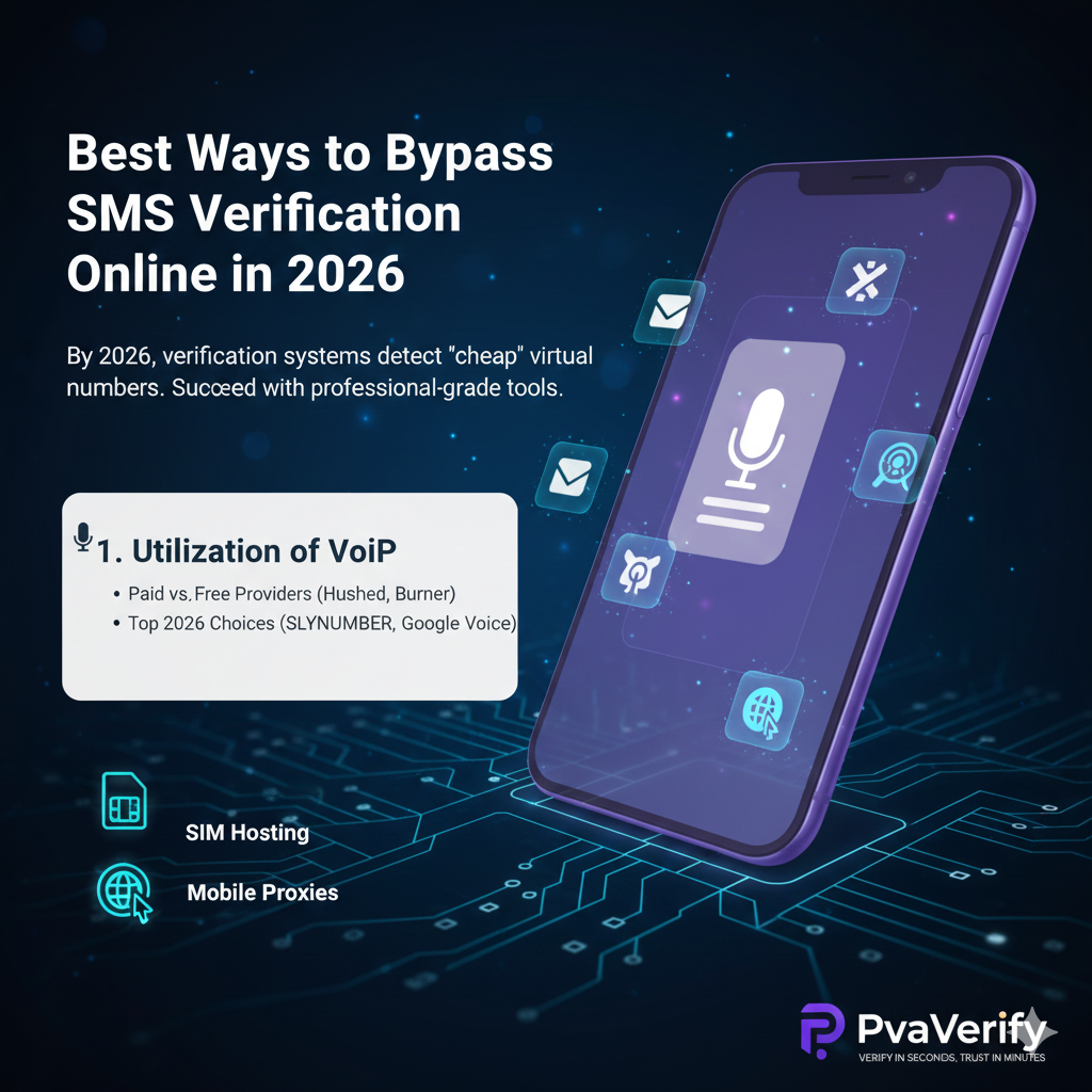 Bypass sms verified online
