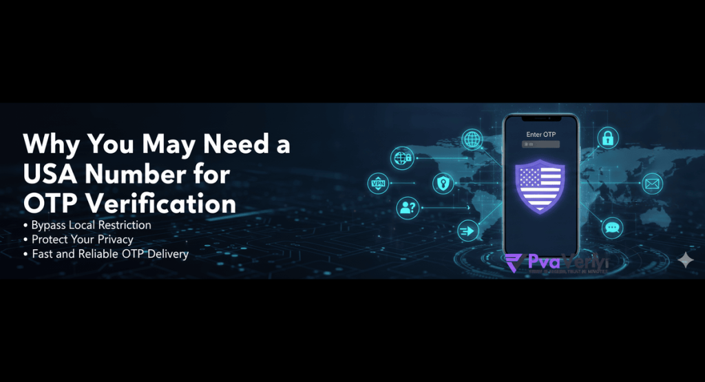 USA number for OTP verification