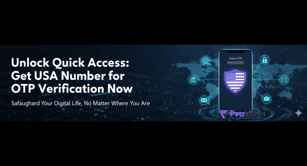 USA number for OTP verification